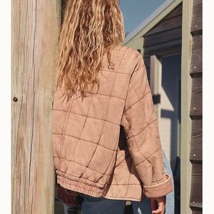 Dolman Quilted Knit Jacket